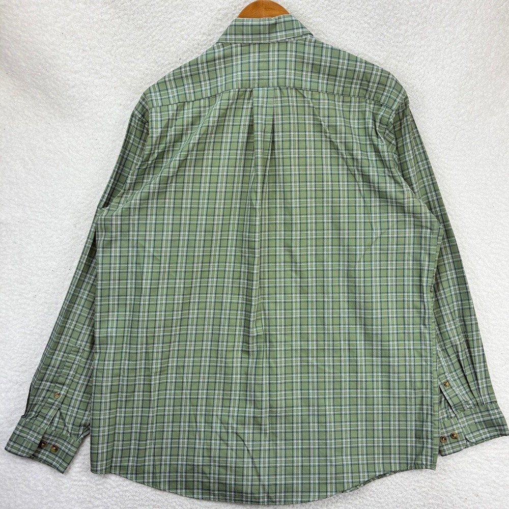 L.L.Bean Button Down Shirts Men's L Red Green Plaid Long Sleeve Casual Lot of 5 - Picture 16 of 16